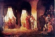 Eduardo de Martino The Trial of the Rebels France oil painting artist